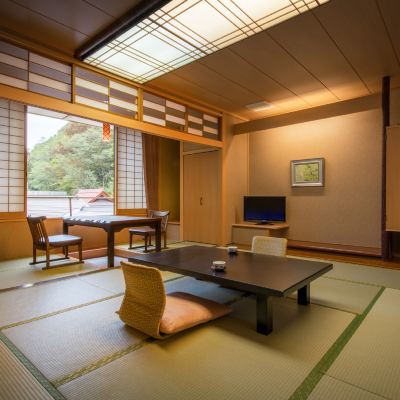 Modern Guest Room 'Honobono' Japanese-Style Room, 8–10 Tatami [Modern] [Japanese Room] [Non-Smoking] 磐梯熱海温泉　湯のやど楽山 クーポン