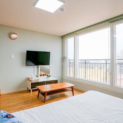 씨 뷰룸 (복층) 제주 바람의언덕펜션 쿠폰