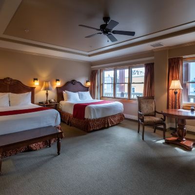 Standard Room, 2 Queen Beds, Mountain View Kaslo Hotel and Pub Promo Code