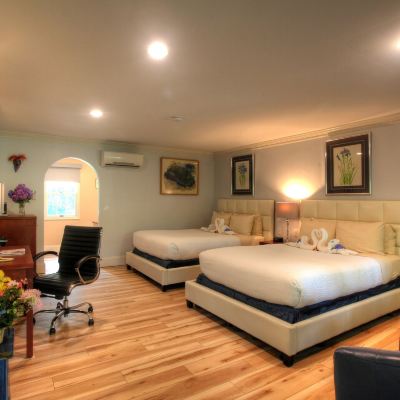 Extra Deluxe Room with Two Queen Beds Pleasant Bay Village Resort Promo Code