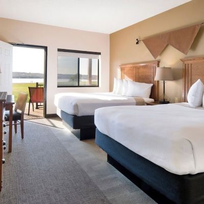 Room, 2 Queen Beds, Accessible, River View (2 Queen Riverside Accessible) Arrowwood Resort at Cedar Shore Promo Code