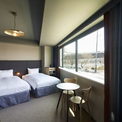 豪華單人床（寬110cm）雙床房 無煙 京都潤恩飯店優惠