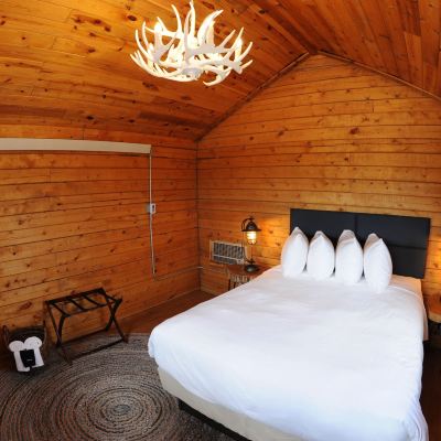 Comfort Cabin, 1 Queen Bed, Shared Bathroom, Mountain View Royal Gorge Cabins Promo Code