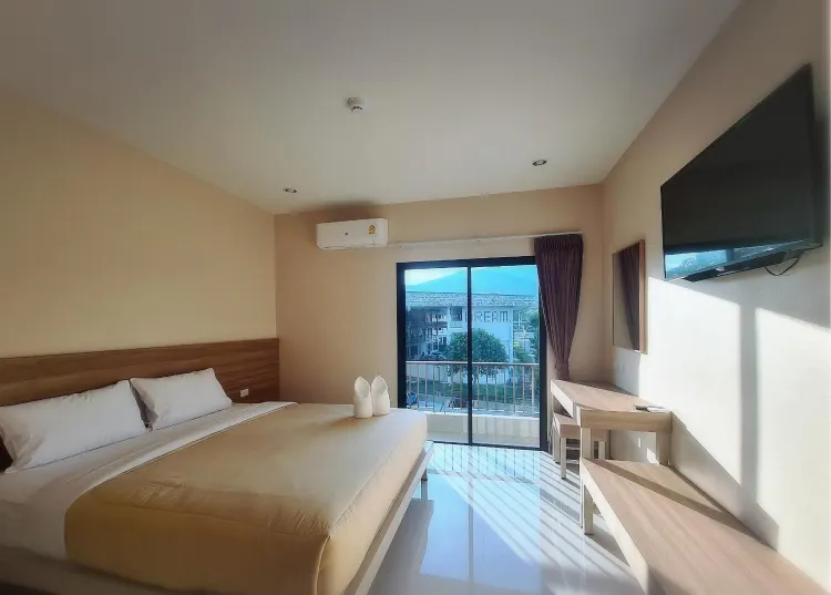 ห้องสแตนดาร์ด เตียงใหญ่ 1 เตียง