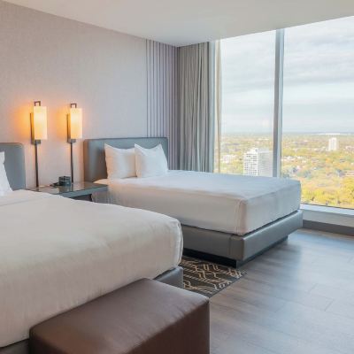 Executive Room, 2 Queen Beds, Roll-in Shower Greektown Casino-Hotel Promo Code
