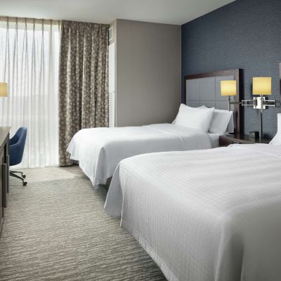 Room With 2 Queen Beds And Refrigerator-Hearing Accessible Hampton Inn & Suites Teaneck Glenpointe, NJ Promo Code