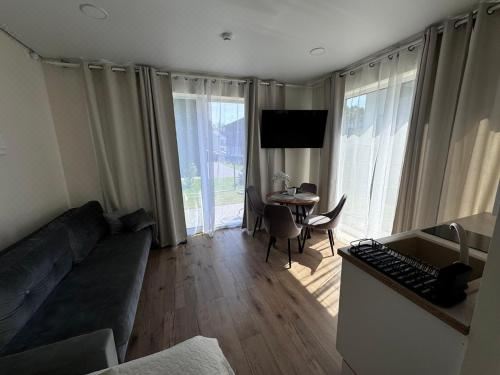 带露台一室公寓