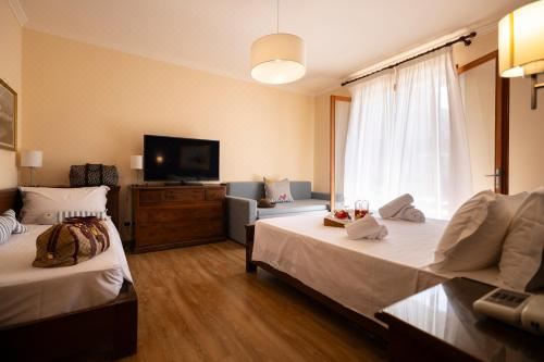 带露台的四人间