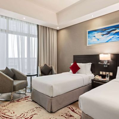 Deluxe Twin Room - Smoking Ramada by Wyndham Dubai Barsha Heights Promo Code