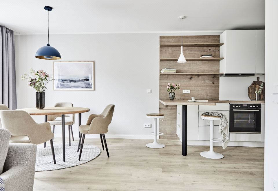 主套房带蒸汽浴和阳台