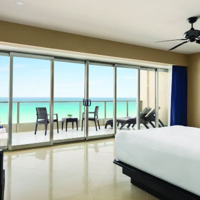 Suite Two Double Beds Ocean Front Seadust Cancun All Inclusive Family Resort Promo Code