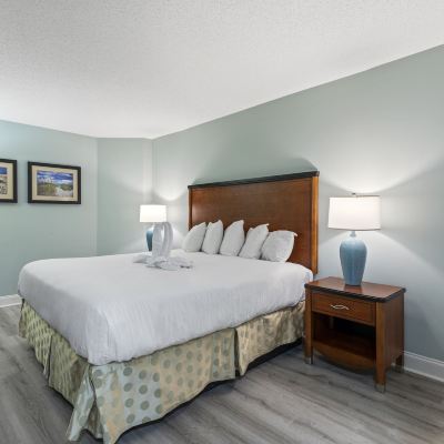 One Bedroom Deluxe Suite- 1 King Bed, Oceanfront, Private Balcony, Full Kitchen Sandy Beach Resort Promo Code