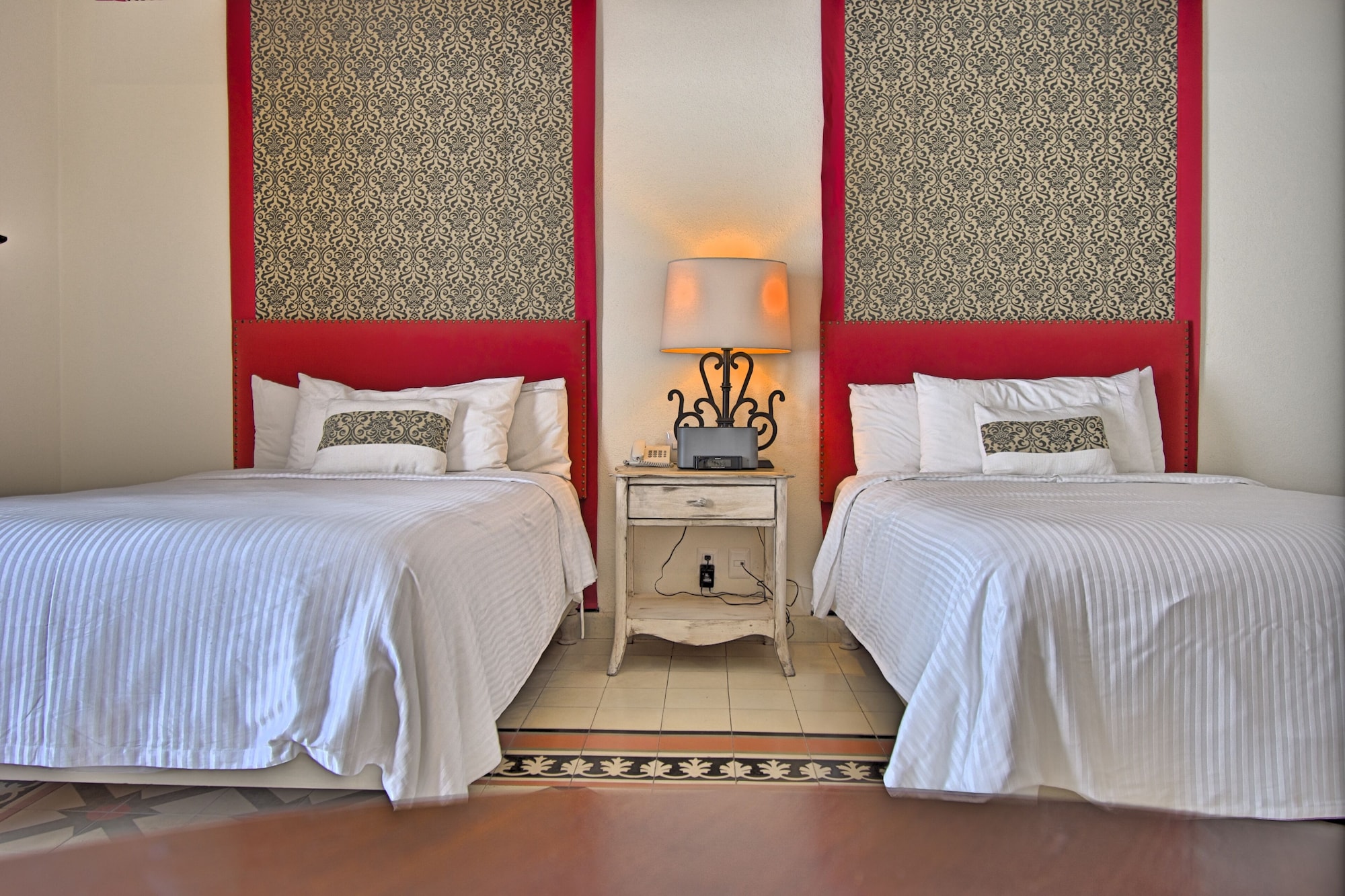 套房， 2 张双人床