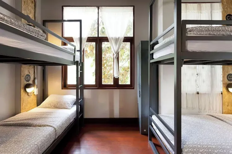 ห้องพักรวม, ห้องน้ำรวม