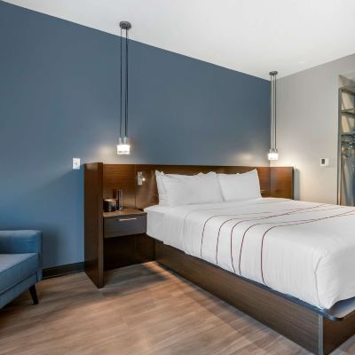 1 King Bed, Non-Smoking, Streaming Television, Lounge Chair, Mini Fridge, Rain Shower, Keurig Coffee Maker Vīb Hotel by Best Western Phoenix - Tempe Promo Code