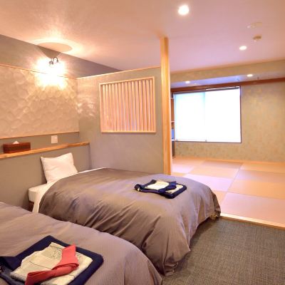 展望風呂＆低温サウナ付き「白」和洋折衷スタイルルーム【48平方メートル】【禁煙】 こんぴら温泉　貸切湯の宿　ことね クーポン