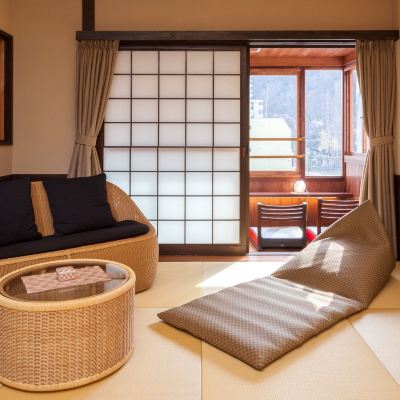 Twin Room, Mountain View, Non-Smoking ([with Hot Spring] Japanese Room 701 [Special Floor "Tsukiboshi"] 40 sqm) ぬくもりの宿 ふる川 クーポン
