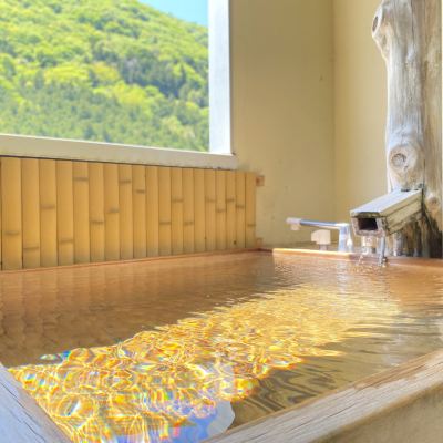 和風ルーム(浴室) 伊東園ホテル磐梯向滝 クーポン