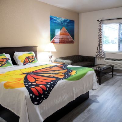 Deluxe Suite, 1 King Bed (Parlor Room) Premium Inn and Suites Promo Code