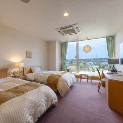 本館レギュラーフロアスタンダード、ツインバス付き、山景 神通峡春日温泉　ゆ～とりあ越中 クーポン