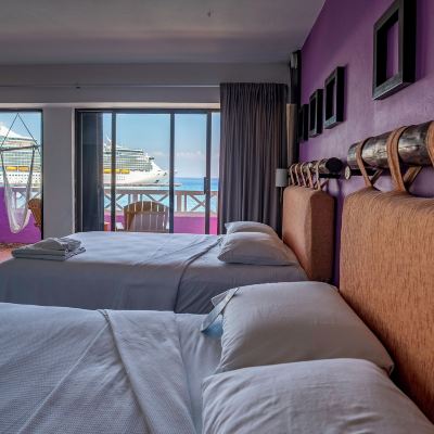 Standard Room, 2 Double Beds, Ocean View Hotel Vista del Mar Promo Code