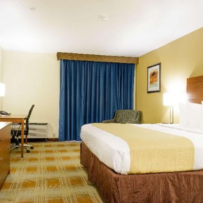 1 King Bed, Non-Smoking, Poolside, Work Desk, Microwave And Refrigerator, High Speed Internet Access, Continental Breakfast