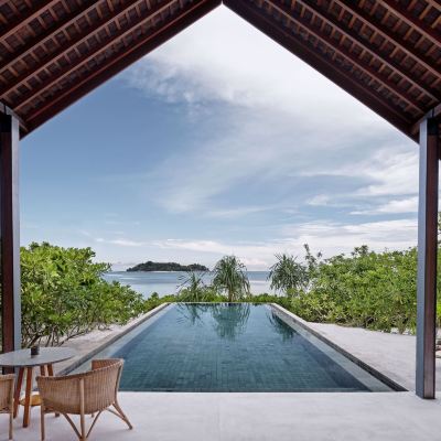 Beachfront Villa, 1 Bedroom Villa, 1 King, Ocean View Sheraton Belitung Resort Promo Code