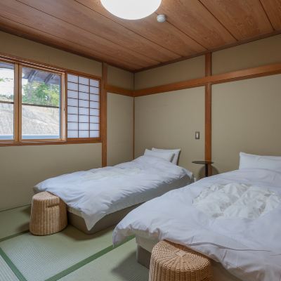 山側雙人8個榻榻米yb【標準】【日式房間】【無煙】 草津飯店優惠