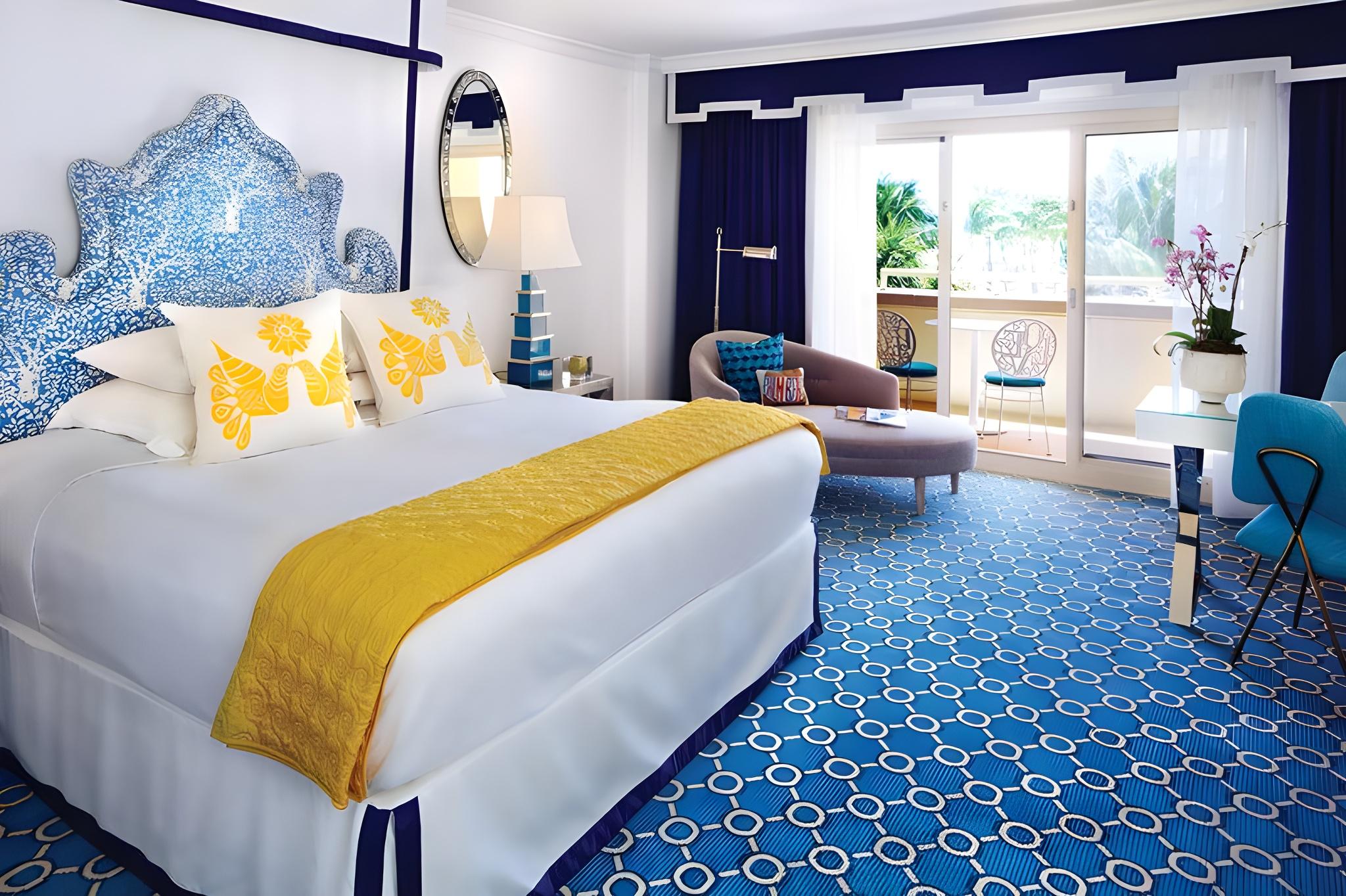 度假村景观特大床房