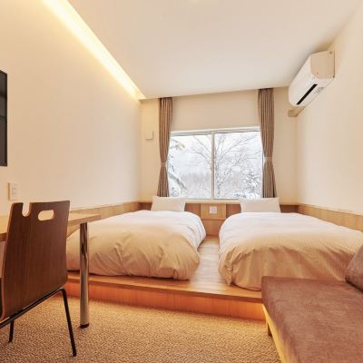 別館スタンダードフロア スタンダード トリプル ガーデンビュー ＜志賀高原＞石の湯温泉　石の湯ロッジ クーポン