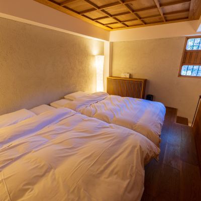 Japanese Room, Non-Smoking ([Maisonette Twin] [Tsukikura] Shigaraki Ware Open-Air Bath ×) 古宿 花長園 クーポン