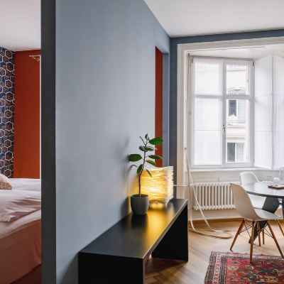 Junior Suite, 2 Twin Beds, Non Smoking Consum Residence by Krafft Basel Promo Code