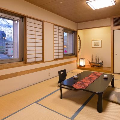 和室、夜景ビュー、禁煙（観覧車サイドの確約ビュー［12畳］） ナビオス横浜 クーポン
