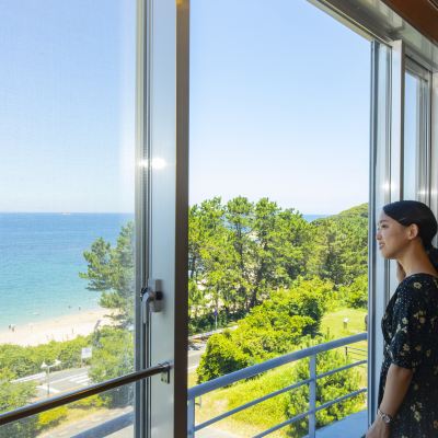 和風オーシャンビュールーム 休暇村　志賀島 クーポン