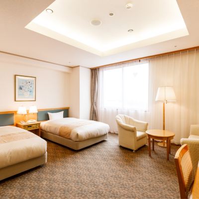 ツインルーム(禁煙) 天然温泉リラックスパーク　テルメ金沢 クーポン