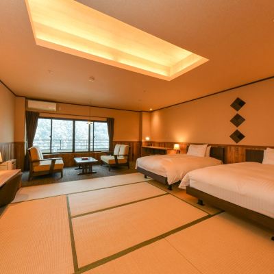 Japanese Western Superior Room With Shower Non Smoking 寬之宿千代瀧優惠