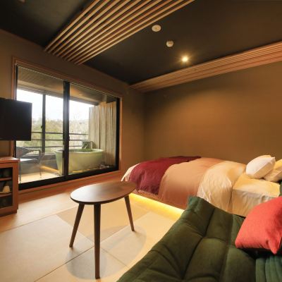 Deluxe Suite Double Room, Non-Smoking ([Annex] King Room with Semi-Open-Air Hot Spring Bath) Hakone Fuga Promo Code