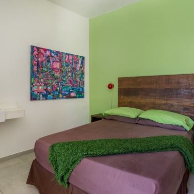 Standard Double Room with Double Bed and Courtyard View-Non-Smoking