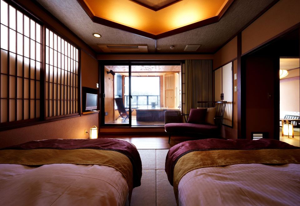 和洋式套房（带露天浴池）