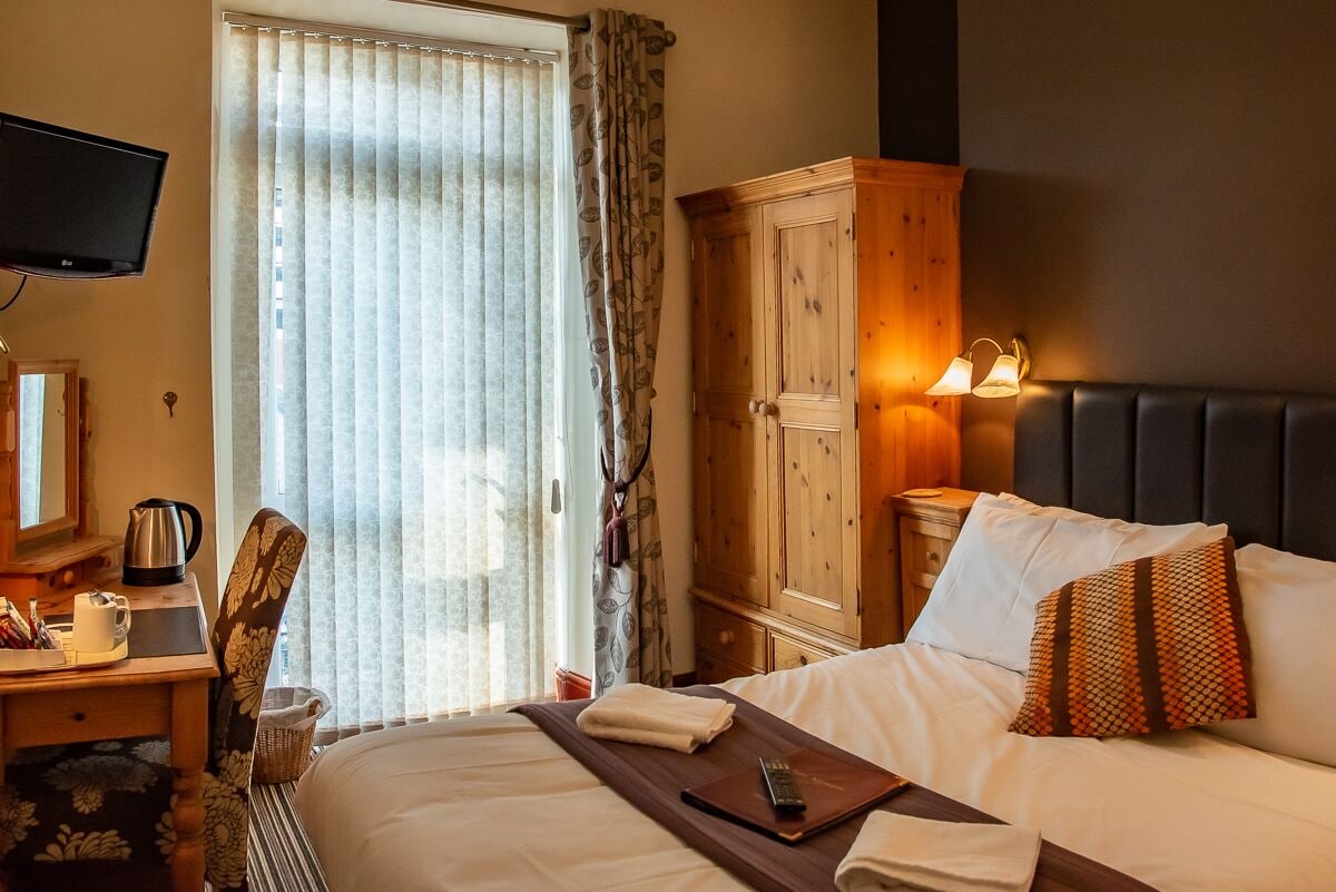 舒适客房， 1 张双人床， 花园景观