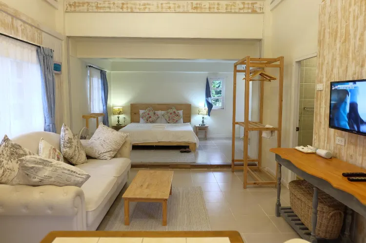 วิลลาสำหรับครอบครัวพร้อมวิวสวน