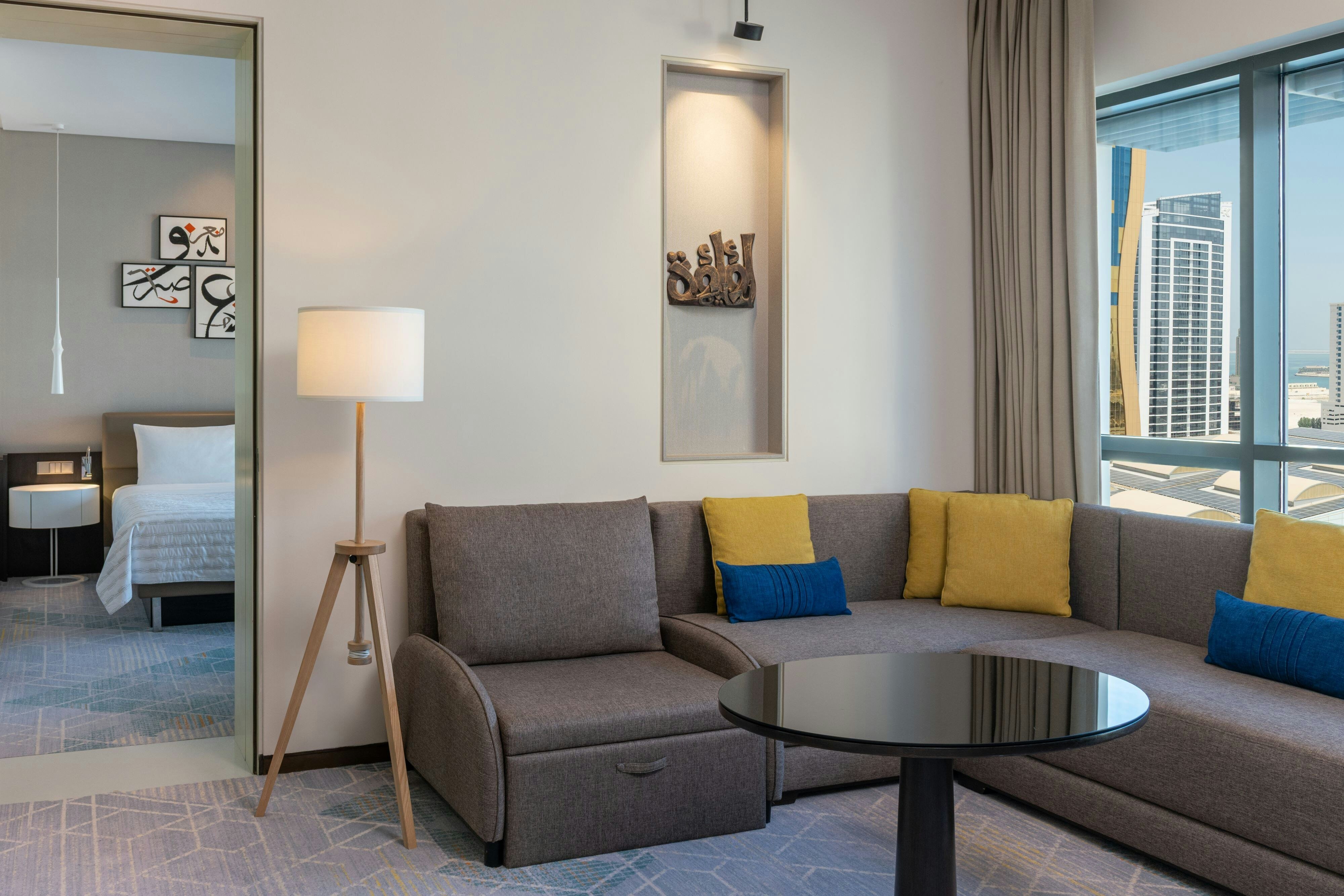 东方套房 - 一卧室套房 - 带一张特大床