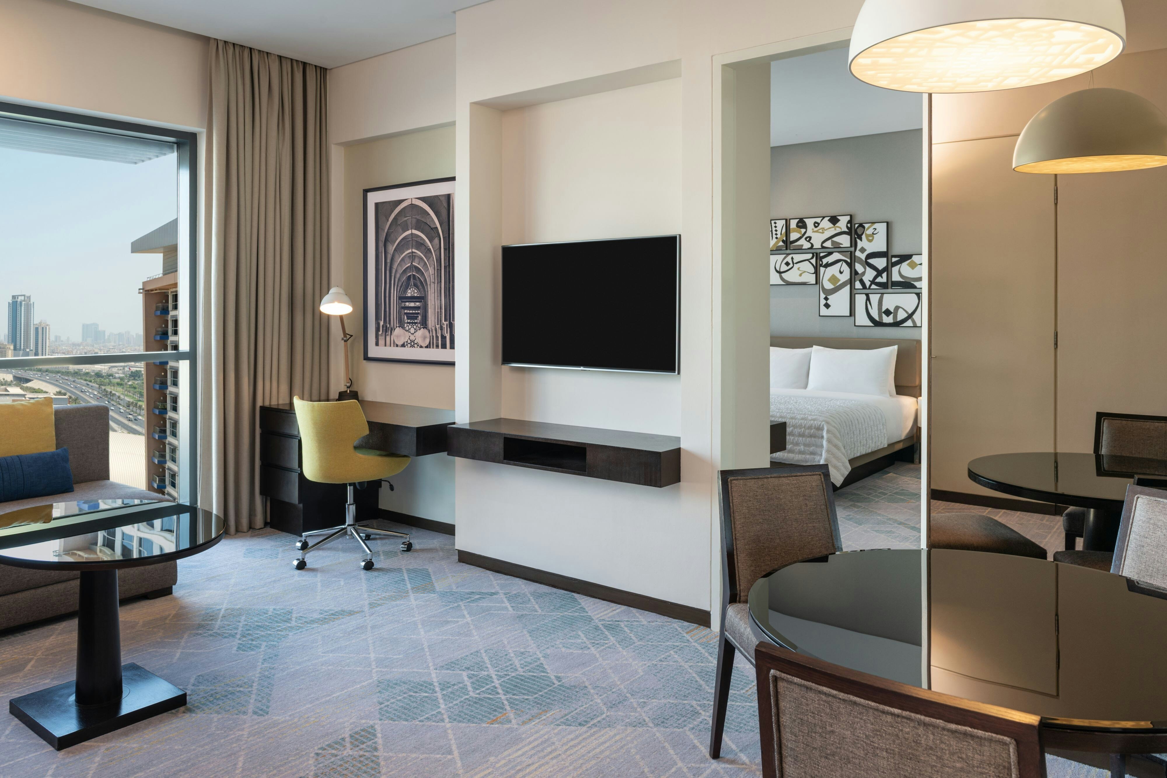 东方套房 - 一卧室套房 - 带一张特大床