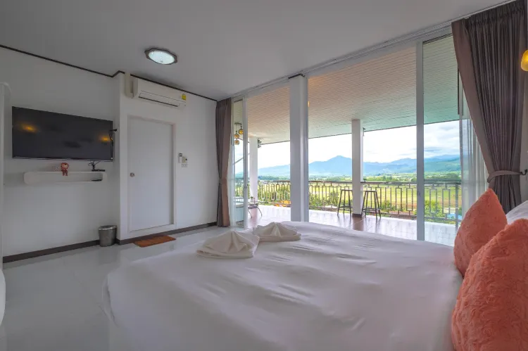 ห้องดีลักซ์สวีทพร้อมวิวภูเขา