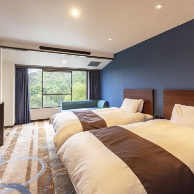 雙床房帶浴室及山景 千秋閣飯店優惠