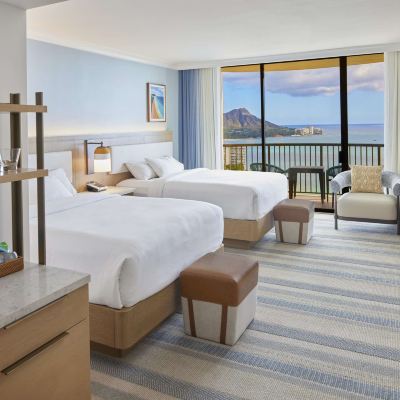 Rainbow Ocean Front High Floor Two Queen Hilton Hawaiian Village Waikiki Beach Resort Promo Code