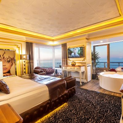 海景大床套房 - 帶按摩浴缸 安達盧瑟優雅套房酒店優惠