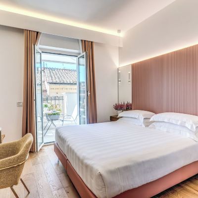 Deluxe Double Room With Balcony And City View Relais Trevi 95 Boutique Hotel Promo Code