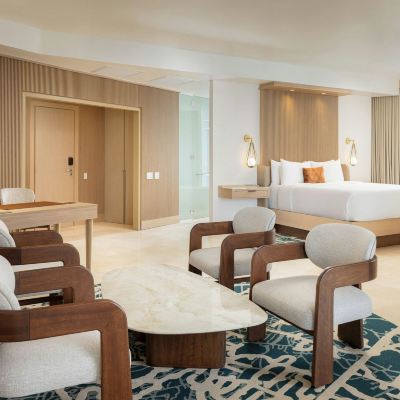 行政局部海景套房 - 帶1張特大床 巴拿馬城 JW萬豪酒店優惠