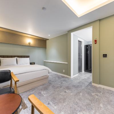 디럭스 B룸 (욕실) Gyeongsan Hotel Haru 쿠폰